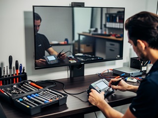 تکنسین تعمیر تلویزیون